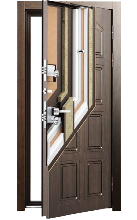 Уличные двери с терморазрывом "Снегирь"